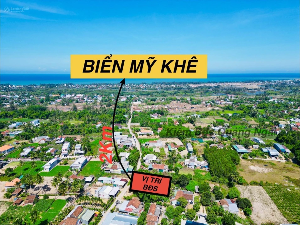 Bán đất thổ cư Tịnh Khê Quảng Ngãi 175m2 (10x35m) full TC, gần biển Mỹ Khê, 750 triệu TL - Ảnh 1