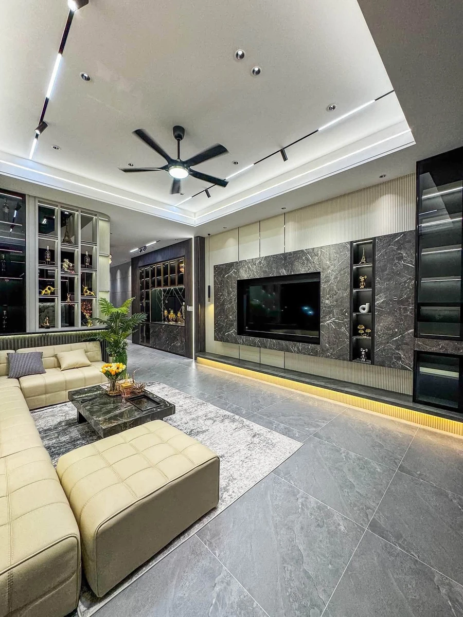 Nhà phố 3 tầng 80m² đường D6 KDC Hồng Loan - 6,3 tỷ - Ảnh thu nhỏ 4