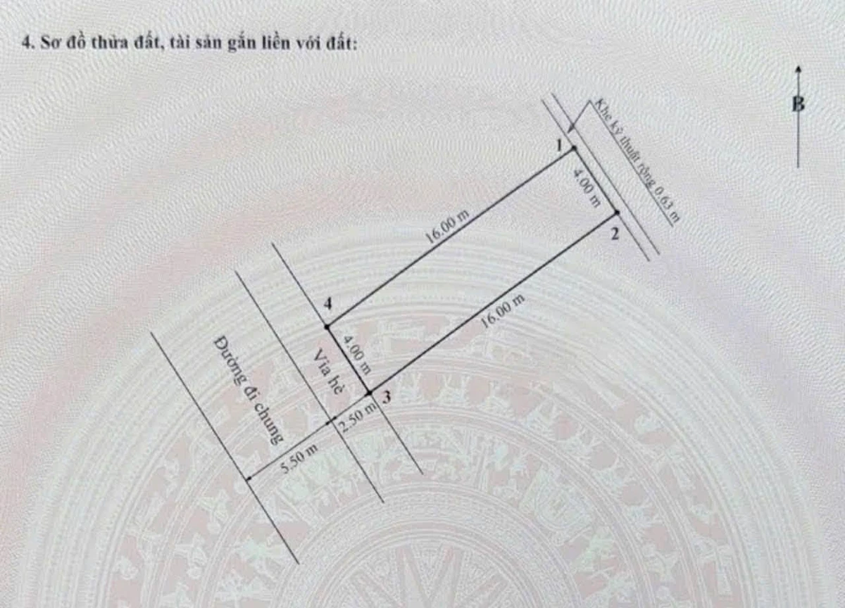 Bán đất TĐC Đằng Lâm gần trường FPT 64m2 - Ảnh thu nhỏ 3