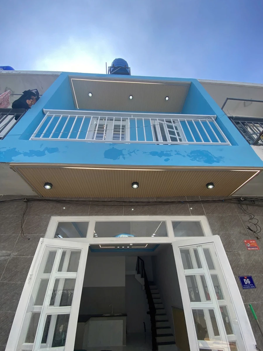 Nhà 80m2 trệt lầu 1 phòng ngủ mặt tiền, 550 triệu - Ảnh thu nhỏ 2