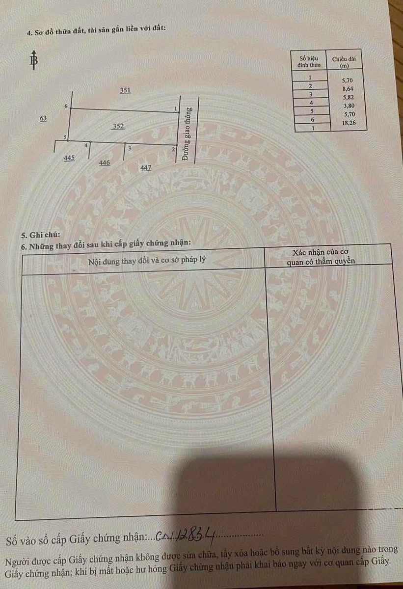 Bán đất Phú Đông 104m2, giá 1 tỷ 6 - Ảnh thu nhỏ 2
