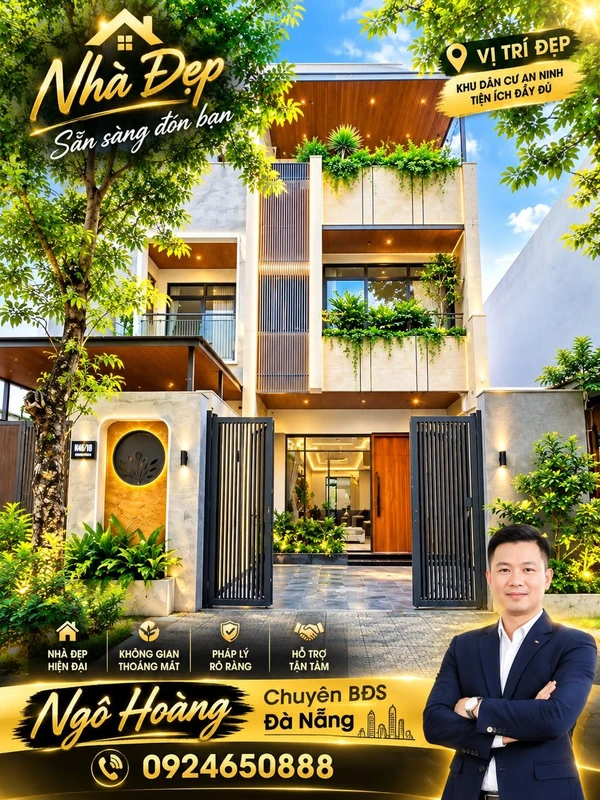 Bán nhà 3 tầng 100m2 Hòa Xuân Đà Nẵng