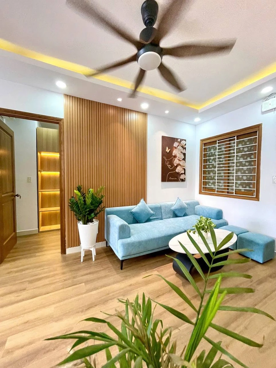 Bán căn hộ CT5 Vĩnh Điềm Trung, tầng 7, 60m2, 2PN, full nội thất, giá 2 tỷ 395 - Ảnh thu nhỏ 2