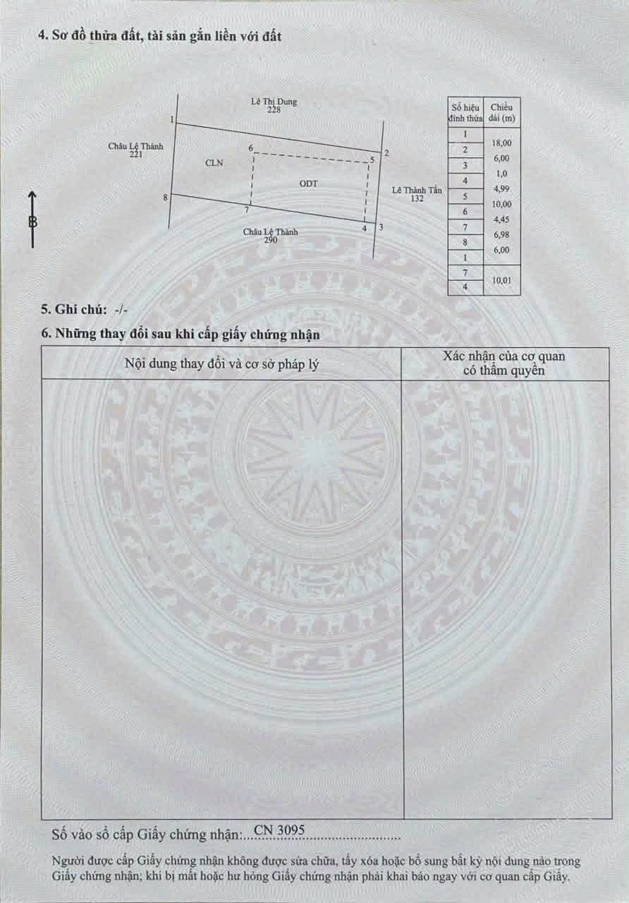 Bán đất nền 108m² Suối Mây, Khánh Hòa 1 tỷ 4 - Ảnh 1