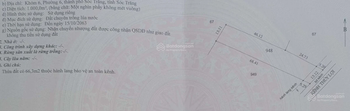 Bán đất đẹp tại Kinh 30 tháng 4, 900 triệu, 1000m2, nhiều tiện ích - Ảnh thu nhỏ 2