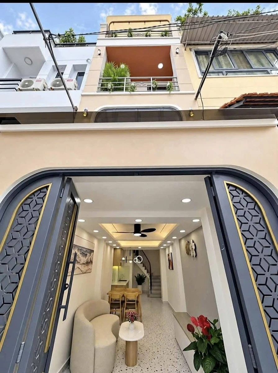 Bán nhà phố 32m² 4 tầng 3 PN 3 WC Phường 11 Bình Thạnh - Ảnh 1