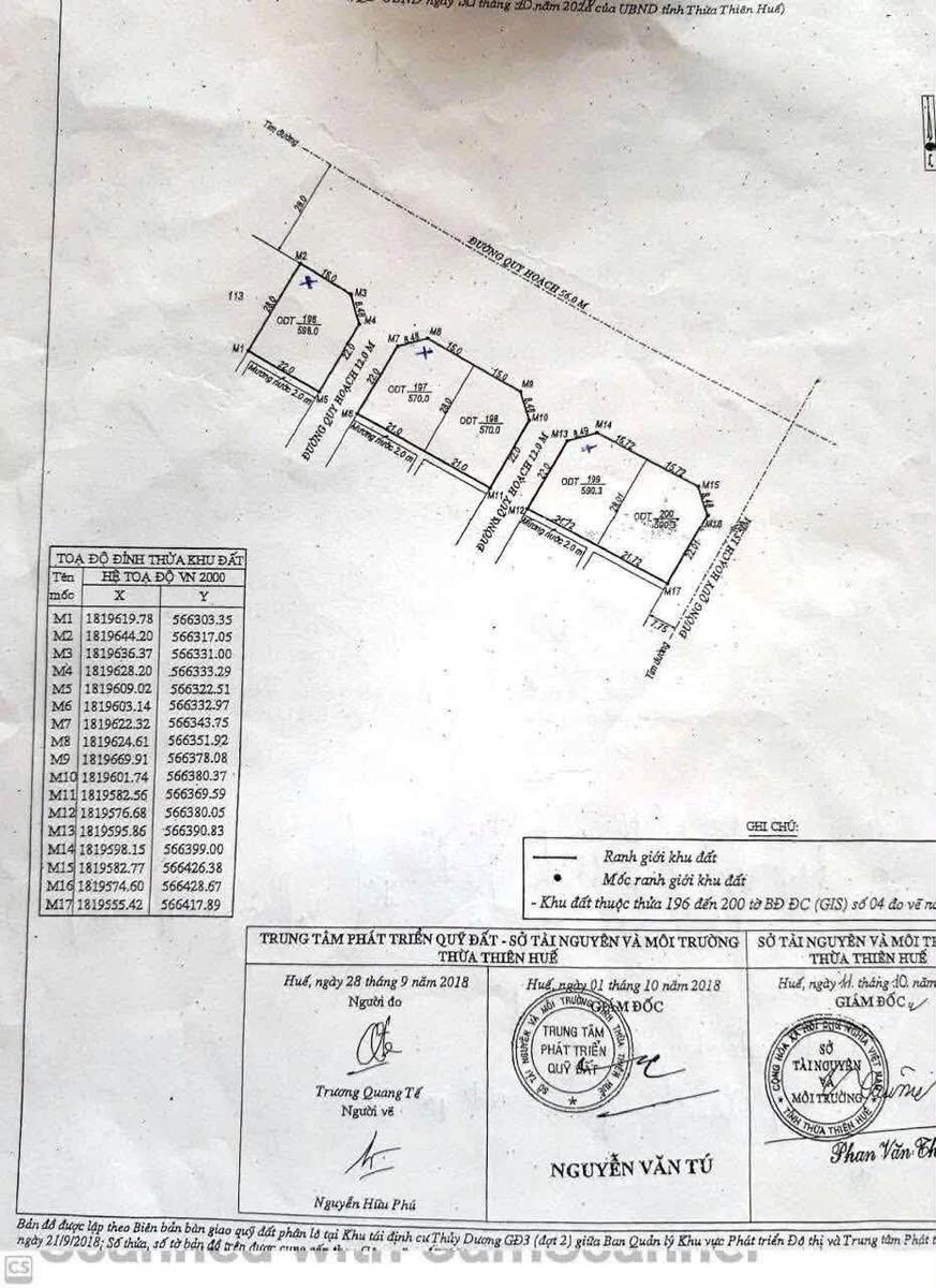 Bán đất mặt tiền Văn Tiến Dũng Huế 590m2 giá 4tr/m2 - Ảnh thu nhỏ 4