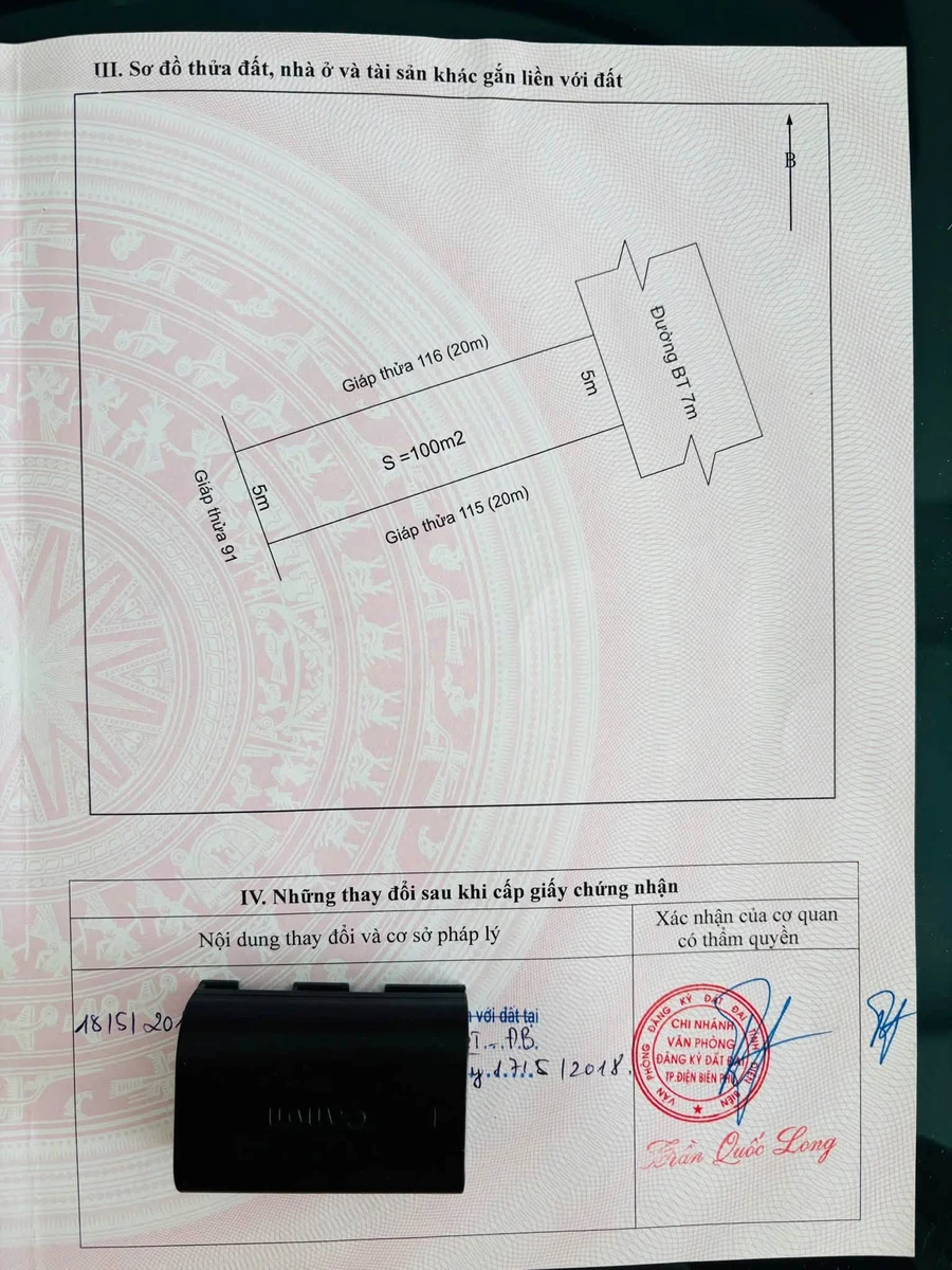 Bán đất 100m² Him Lam, full thổ cư 650 triệu - Ảnh thu nhỏ 5