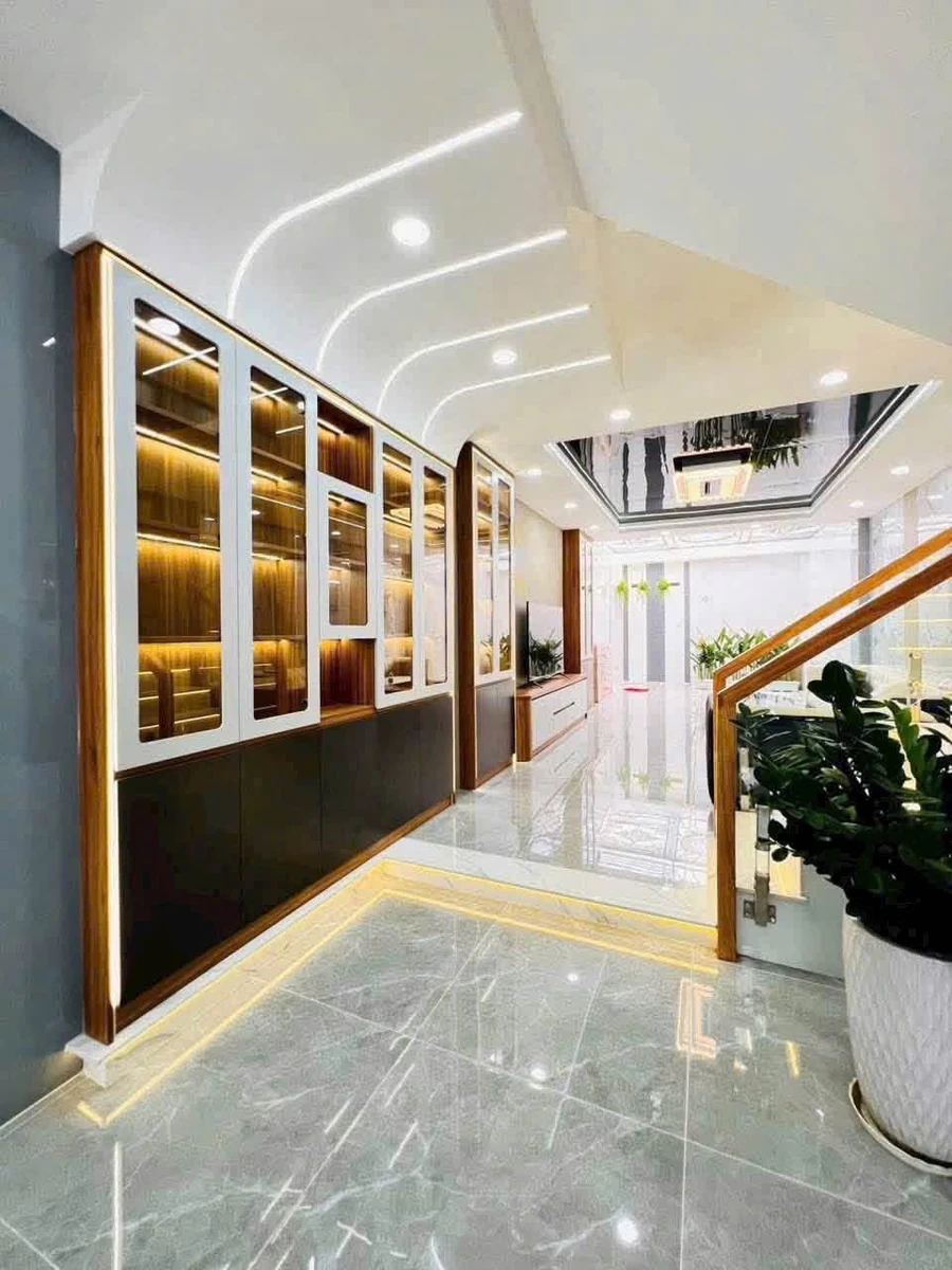 Bán nhà phố xây mới 4x18m, 4PN, hẻm xe hơi Trần Thị Năm, Trung Mỹ Tây, Quận 12 - 6,85 tỷ - Ảnh thu nhỏ 5