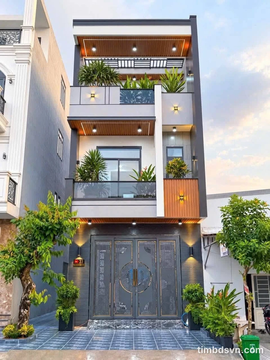 Bán nhà 3 tầng HXH 2m full nội thất, 4PN, 80m², 6 tỷ 680 triệu, Bình Chánh - Ảnh thu nhỏ 2