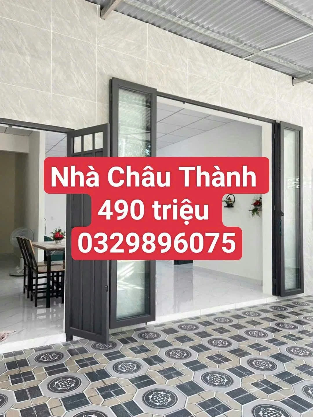 Bán nhà đất 50m² 2 phòng ngủ An Bình Tây Ninh 490 triệu - Ảnh 1