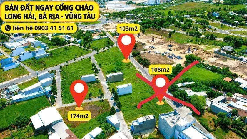 Bán lô đất 103 m² Bà Rịa Vũng Tàu giá 2 tỷ - Ảnh thu nhỏ 3