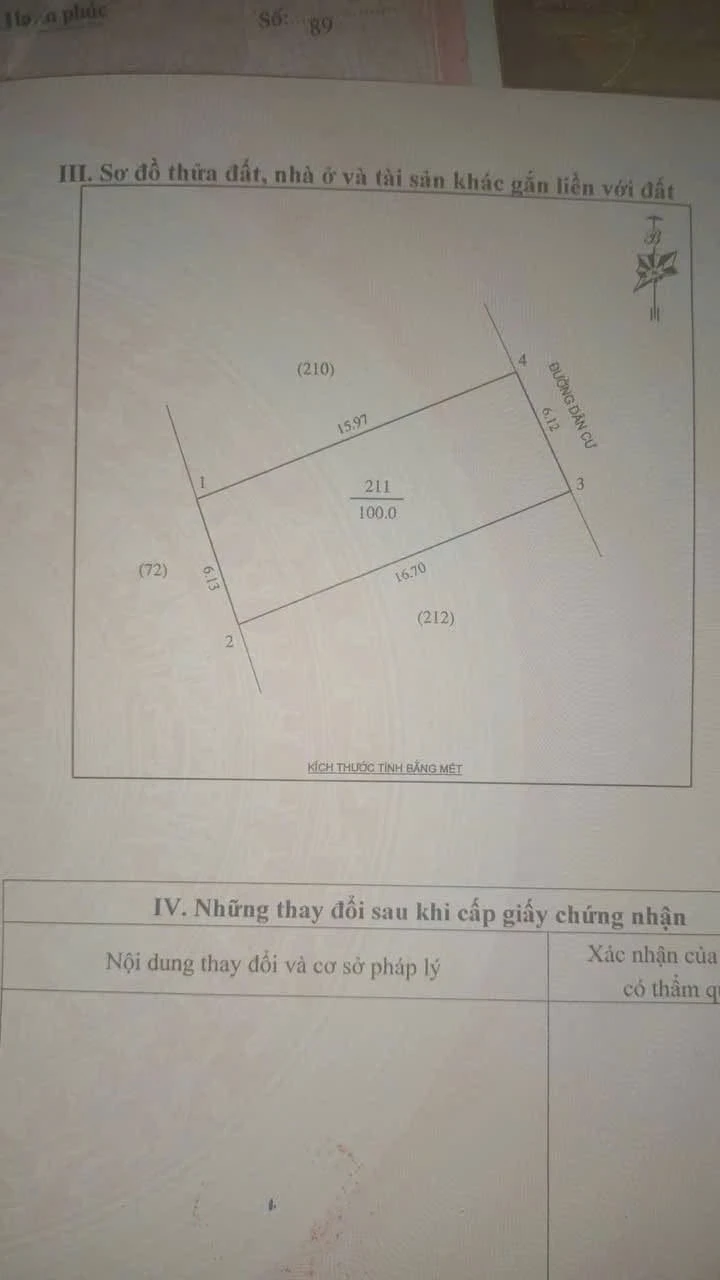 Bán đất 100m2 mặt tiền 6m Nghi Ân Nghệ An 2 tỷ - Ảnh 1