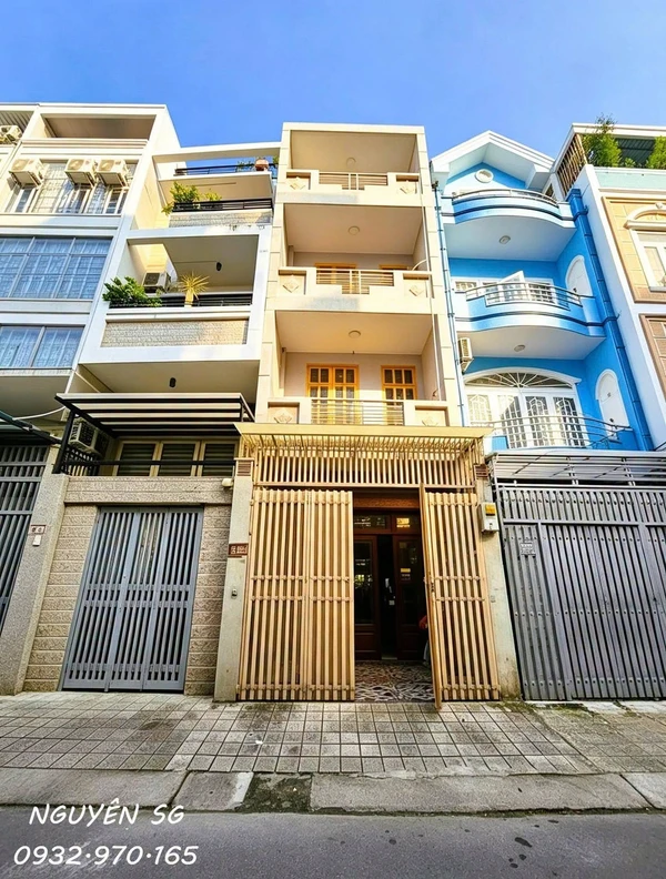 Bán nhà hẻm xe hơi 4 tầng 5PN 64m2 Nơ Trang Long, Bình Thạnh, giá 11,28 tỷ