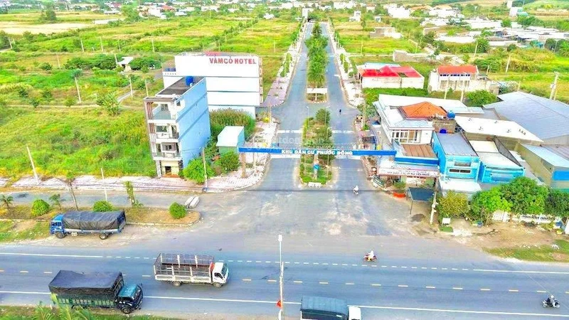 Cần bán gấp đất thổ cư mặt tiền Quốc Lộ 50 - Khu dân cư Phước Đông