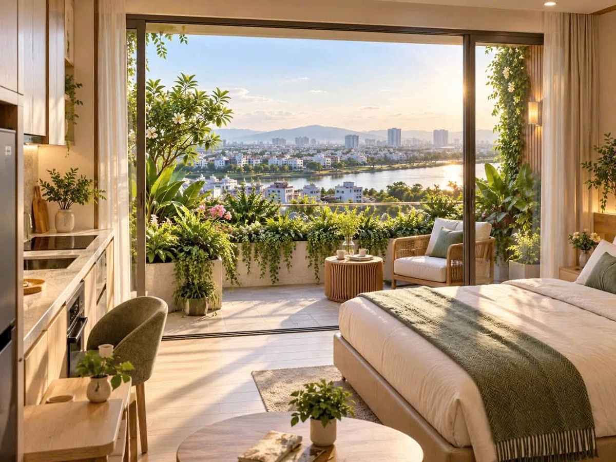 Bán căn hộ sân vườn 2PN 87.7m2 giá 2,6 tỷ chủ đầu tư Sungroup tại Đà Nẵng - Ảnh thu nhỏ 5