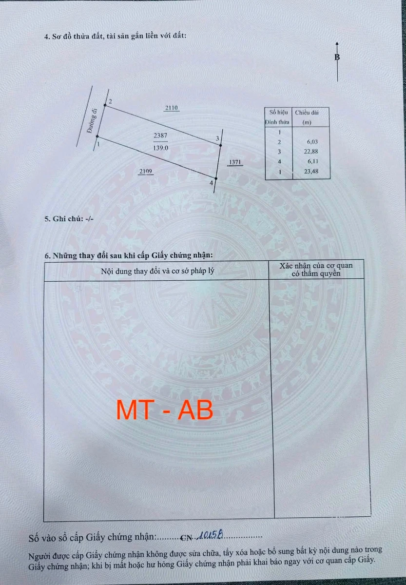 Bán lô mặt tiền đường Chị Tư 138m² sát Chợ Nghĩa Kỳ - Ảnh 1