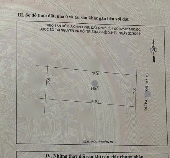 Bán 2 lô đất 140m² Khu Đô Thị Đồng Dâu - Ảnh thu nhỏ 2