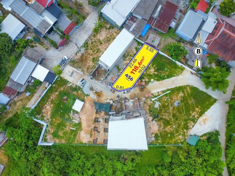 Bán lô đất kiệt ô tô 118m² Minh Mạng, Huế
