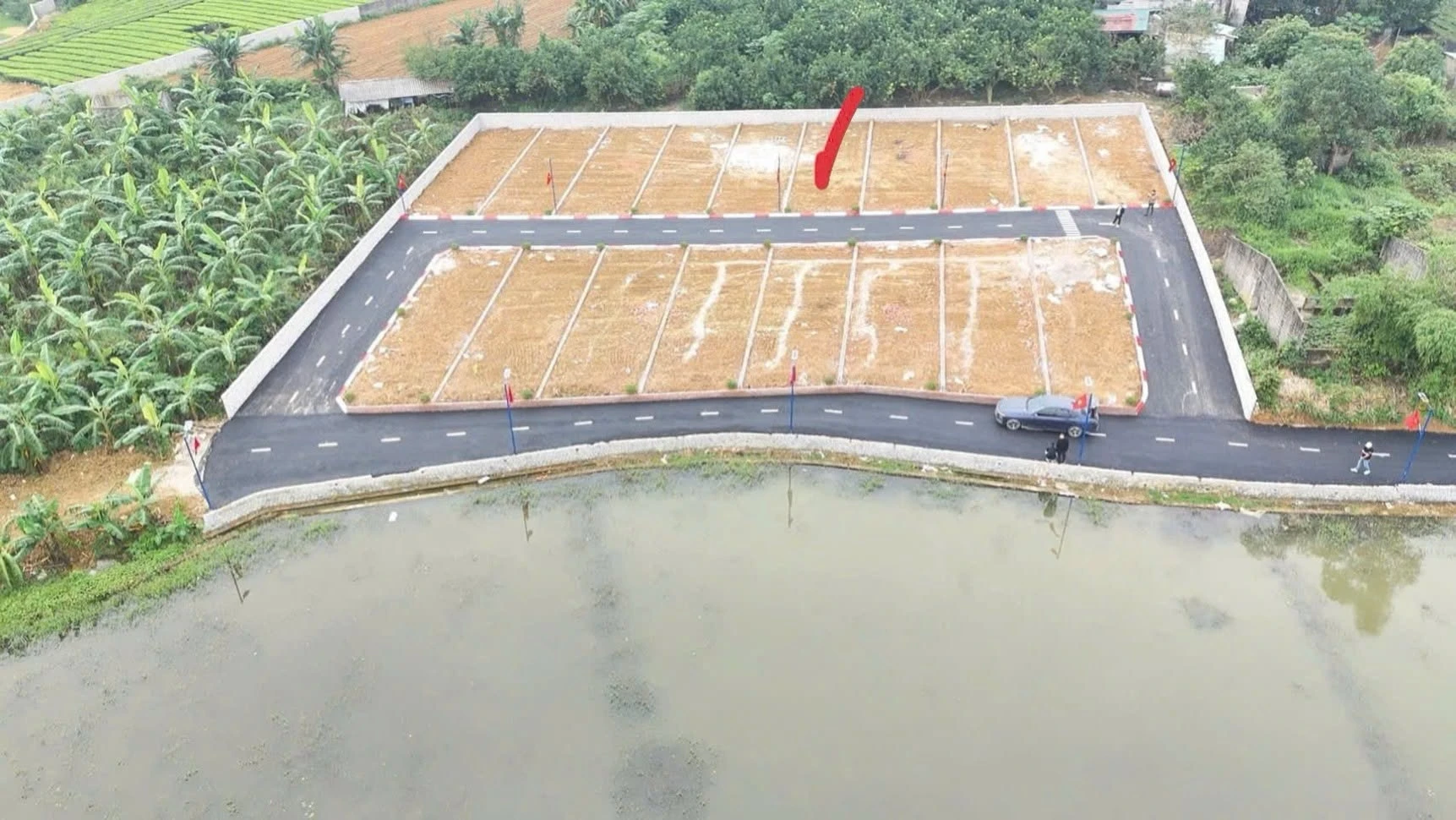 Bán đất 92,6m² mặt tiền 5m Phú Thành giá 4xx triệu - Ảnh 1