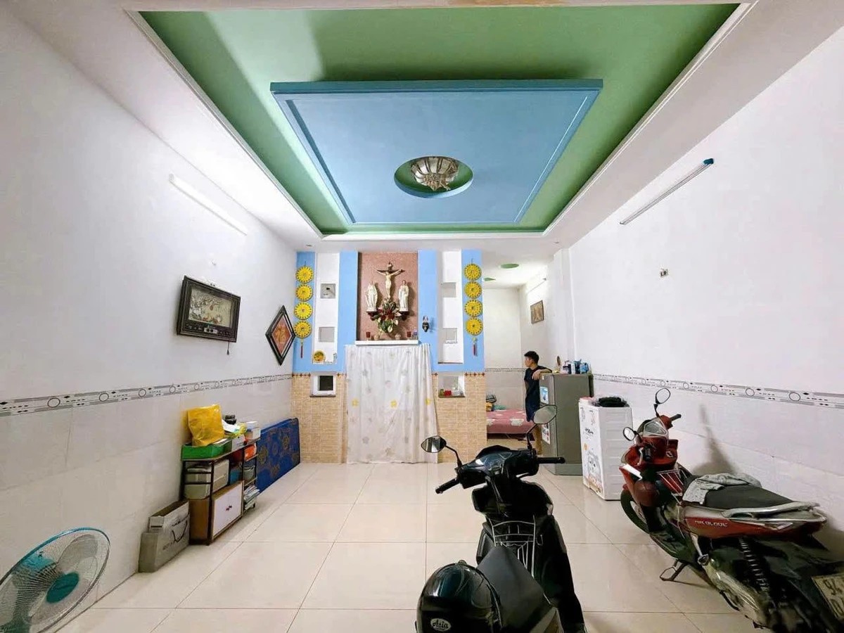 Bán nhà mặt tiền đường nhựa 8m, 1 trệt 1 lầu, 2 phòng ngủ, gần chợ KP6 Tân Biên, Biên Hòa - Ảnh thu nhỏ 5