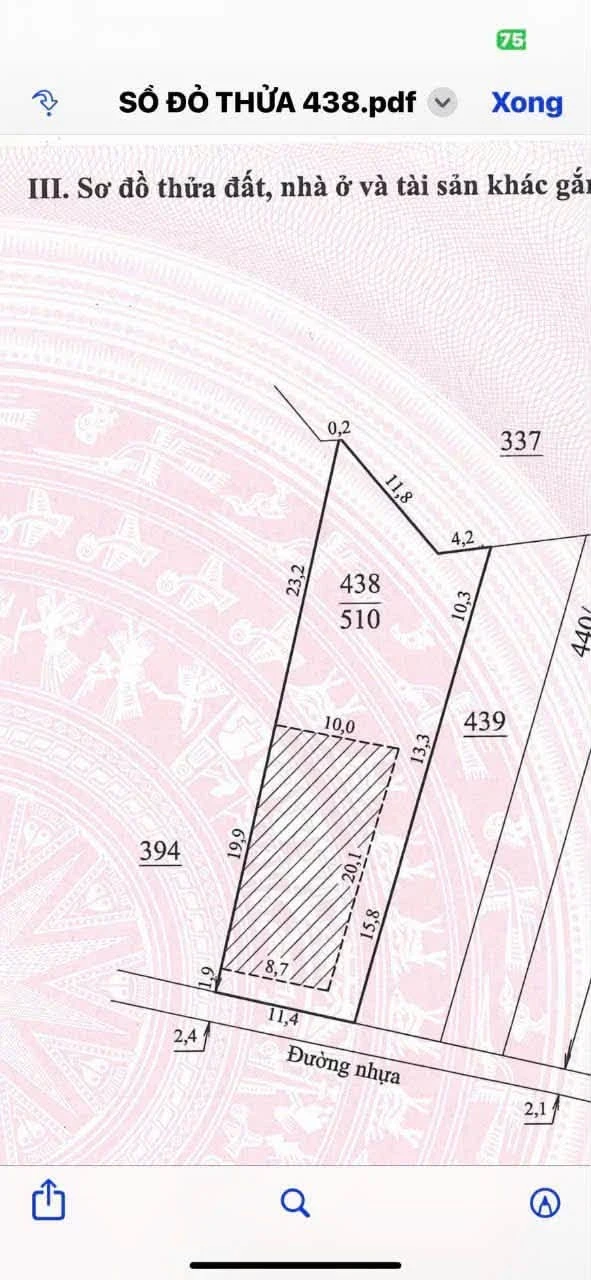 Bán lô đất 510m2 mặt tiền đường nhựa nở hậu, 187m2 thổ cư tại Di Linh, Lâm Đồng - Ảnh 1