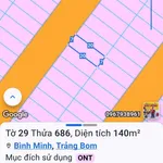 Bán lô đất sổ riêng 140m² Bình Minh, Bình Chánh - Ảnh thu nhỏ 1