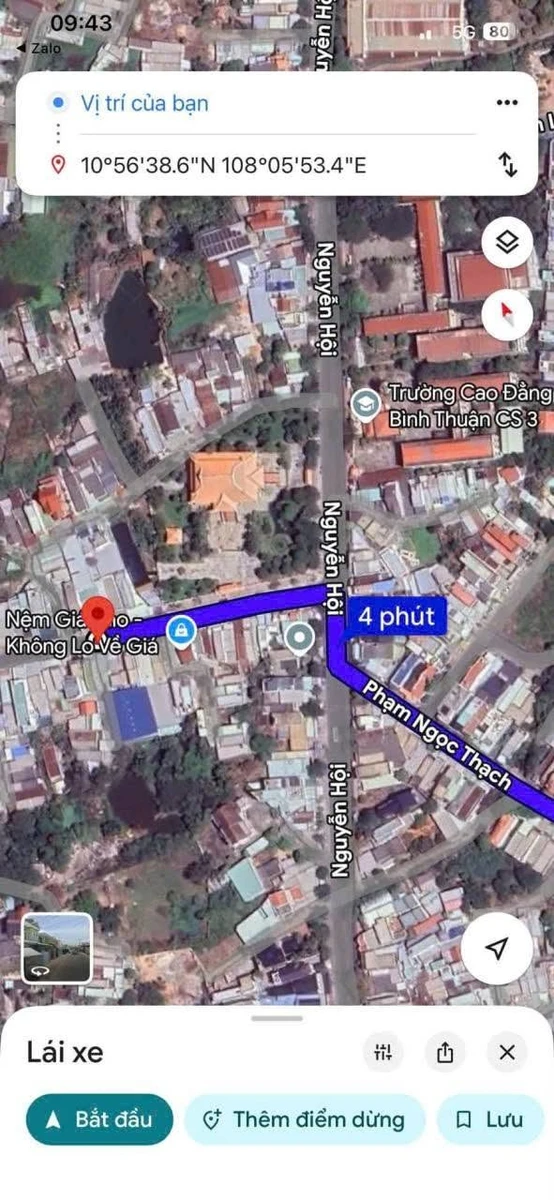 Bán đất mặt tiền Đặng Văn Lãnh, Phan Thiết, 97,5m² - Ảnh thu nhỏ 2