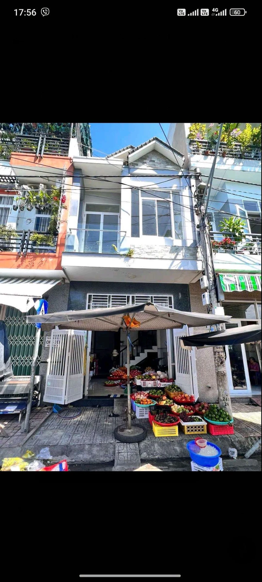 Cho thuê nhà mặt tiền 2 tầng 46m2 đối diện chợ Nha Trang - Ảnh 1