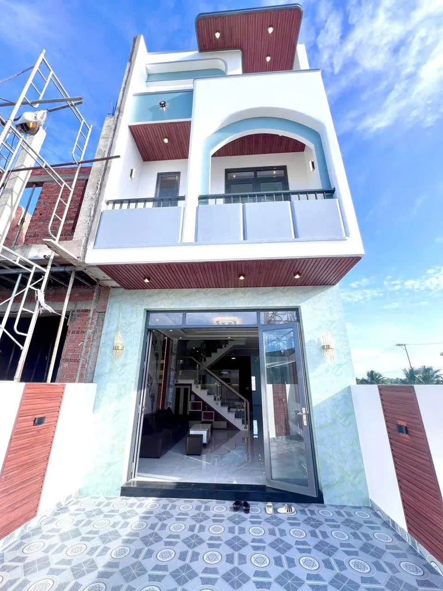 Bán nhà 1 trệt 1 lầu 111m² Tân Bửu Bến Lức 2.65 tỷ - Ảnh 1