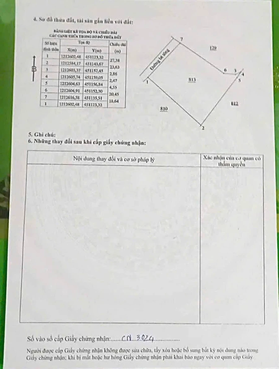 Bán lô đất 544m² quy hoạch thổ cư Lâm Đồng - Ảnh thu nhỏ 3