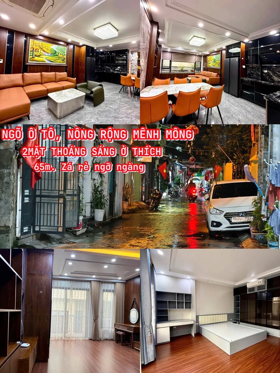 Bán nhà mới 65m2 ngõ ô tô, sổ đỏ chính chủ, Phủ Thượng Đoạn, Bùi Thị Từ Nhiên, Hải Phòng - Ảnh 1