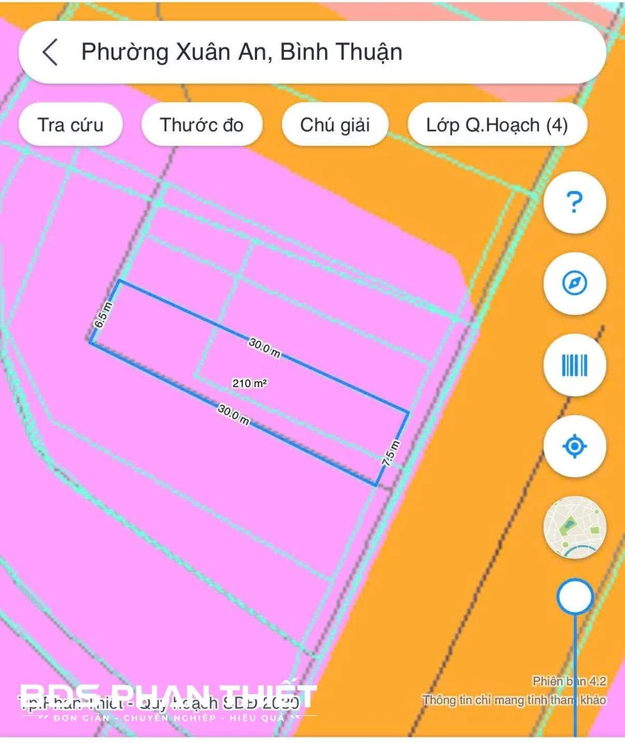 Bán đất mặt tiền Nguyễn Hội 663 m² Phan Thiết 11.5 tỷ - Ảnh 1