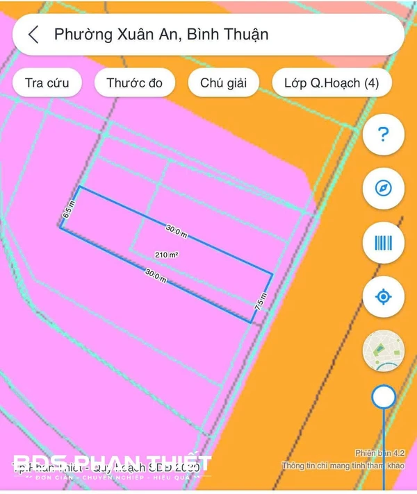 Bán đất mặt tiền Nguyễn Hội 663 m² Phan Thiết 11.5 tỷ