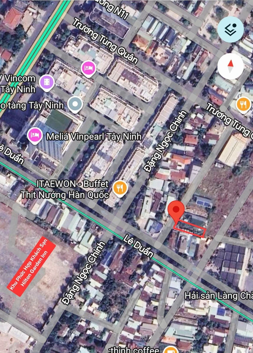 Bán đất mặt tiền Lê Duẩn, Tây Ninh, 276m², 7 tỷ 100 - Ảnh 1