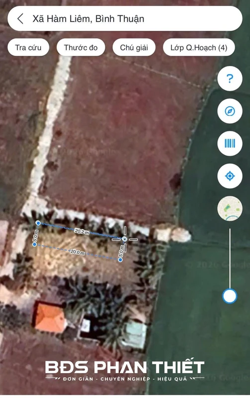 Bán đất góc 2 mặt tiền gần KCN Phan Thiết 100 m²