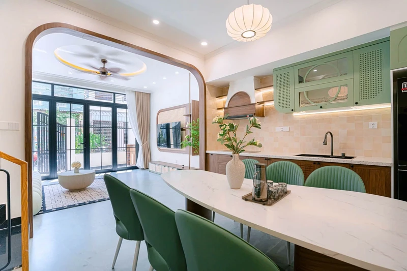 Bán nhà 4 tầng 54m2 kiệt Yên Bái gần sông Hàn, Đà Nẵng, đang kinh doanh homestay