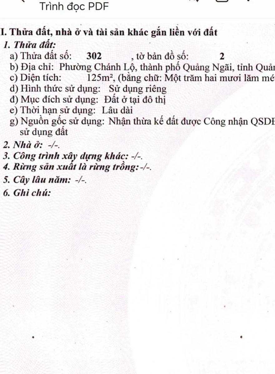 Bán đất 5x25m Phan Đình Phùng Hóc Môn, giá 4 tỷ - Ảnh thu nhỏ 2