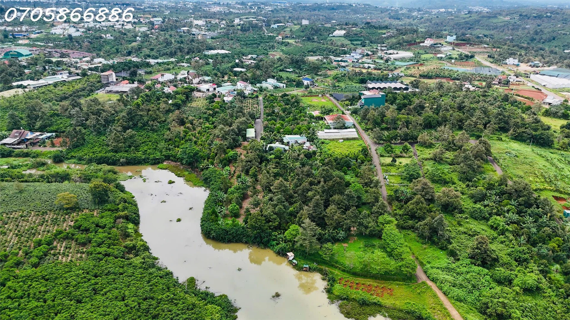**CẦN BÁN ĐẤT ĐẸP MẶT HỒ – HẺM HOÀI THANH, BẢO LỘC | QUỸ ĐẤT 4.810M²** - Ảnh 1