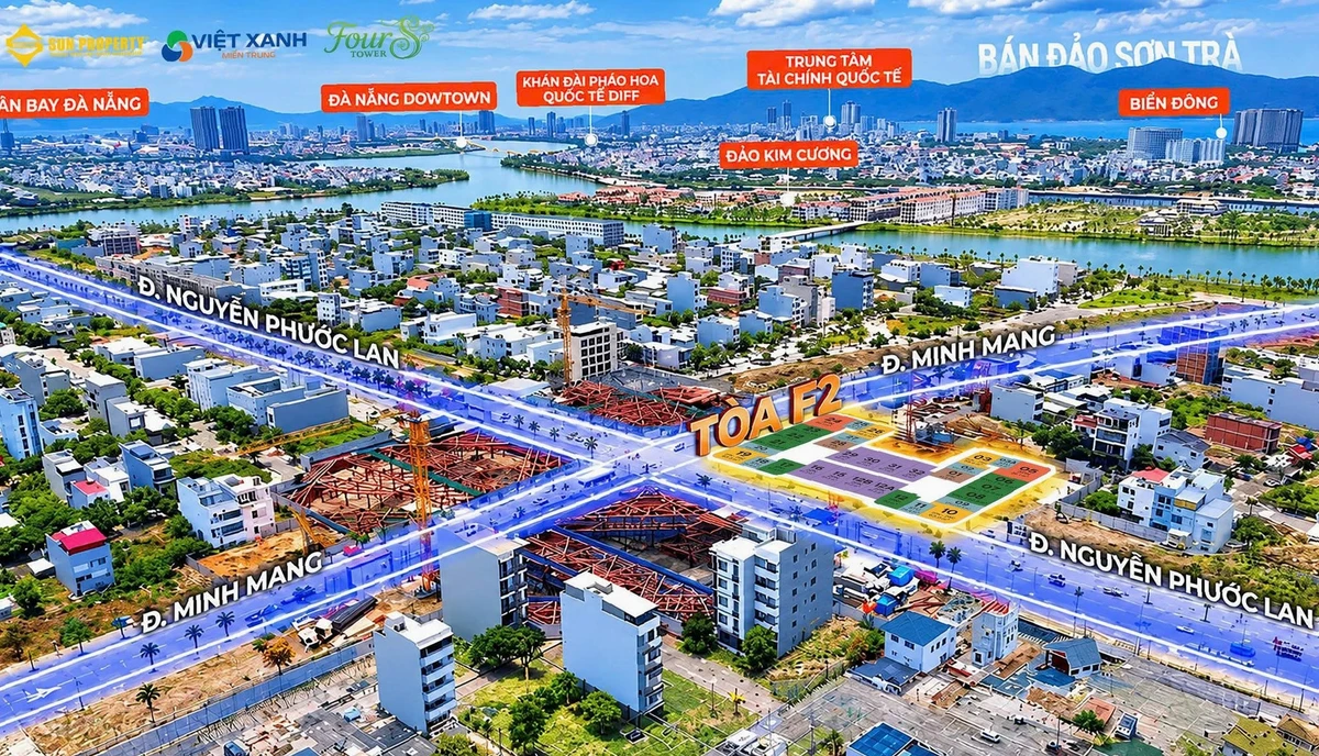 Bán căn hộ 1PN Four's Tower Đà Nẵng 41,8m² giá 2,187 tỷ - Ảnh thu nhỏ 3