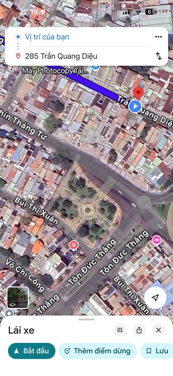 Bán đất mặt tiền Trần Quang Diệu 100m2 Phan Thiết - Ảnh thu nhỏ 2