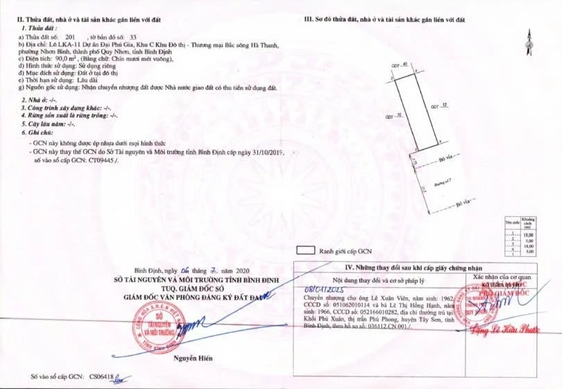 Chính chủ bán lô LKA11 - Đại Phú Gia, KĐT Bắc Hà Thanh - 90m2 - mặt tiền QL19B - Ảnh thu nhỏ 3