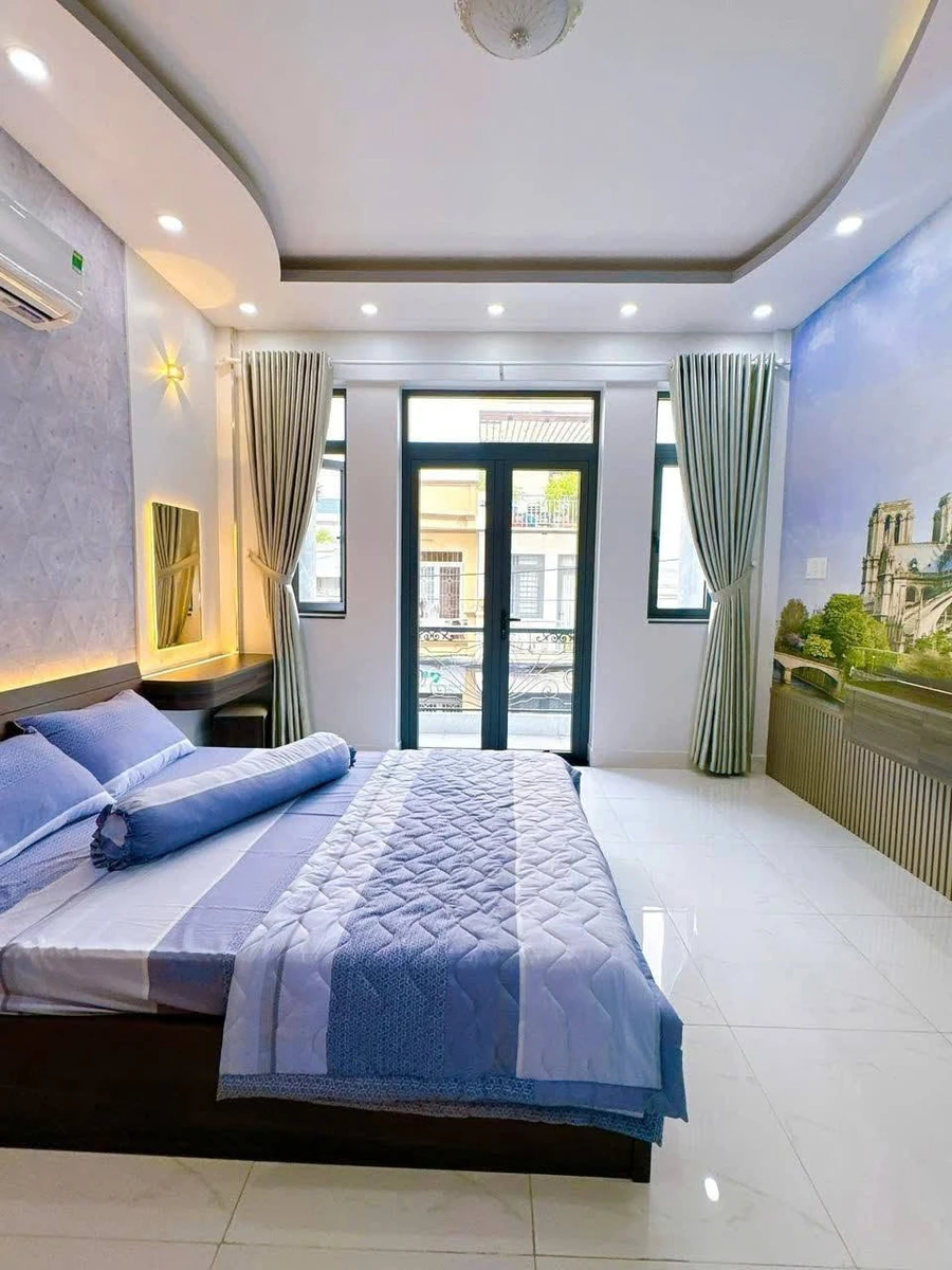 Bán nhà hẻm 73m² 5 tầng 5 phòng ngủ gần Sân Golf Nhà Ga T3 - Ảnh thu nhỏ 4
