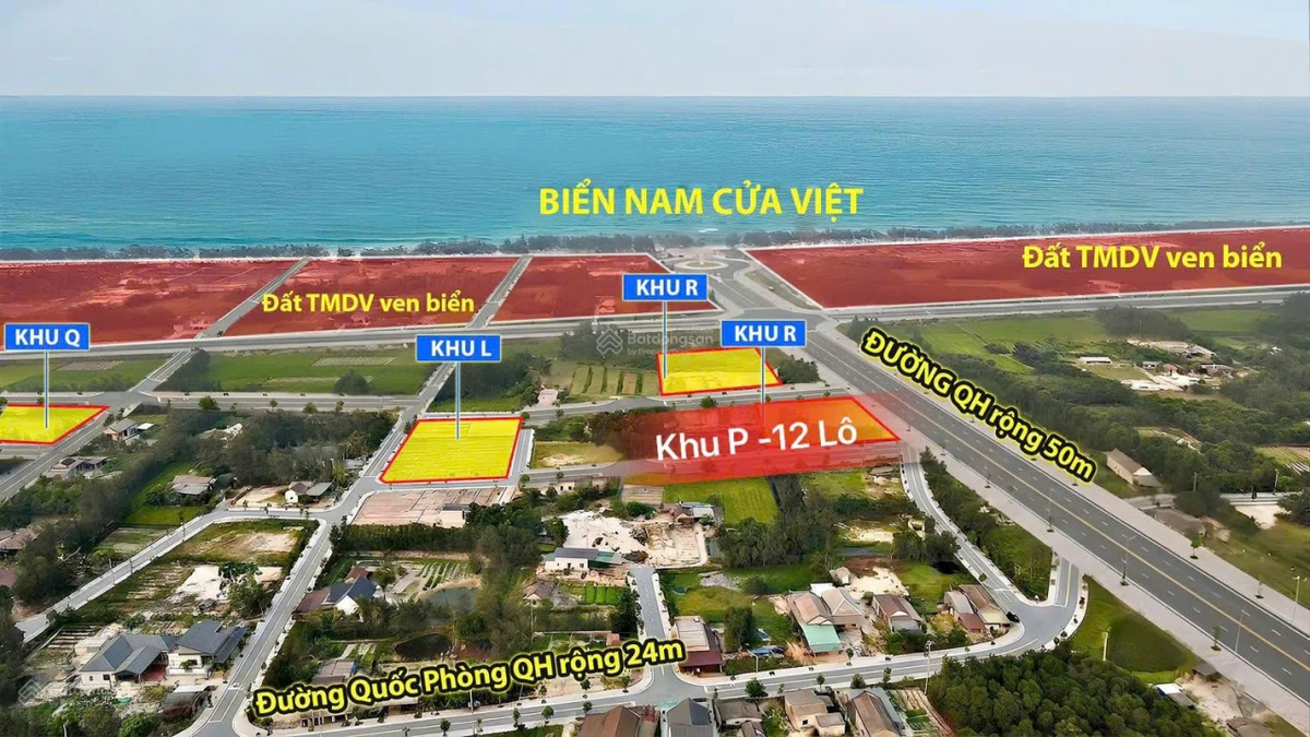 Chính chủ bán 125,2m2, 680tr đất Nam Cửa Việt sát biển mặt đường 50m thông thẳng ra biển - Ảnh thu nhỏ 3