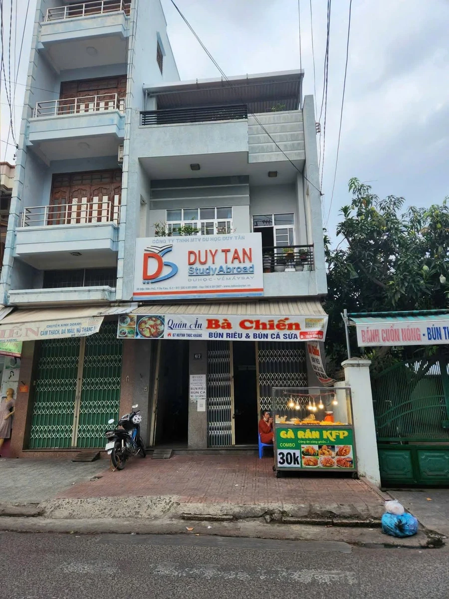 Bán nhà 3 tầng mặt tiền Huỳnh Thúc Kháng Nha Trang 142m2 - Ảnh 1