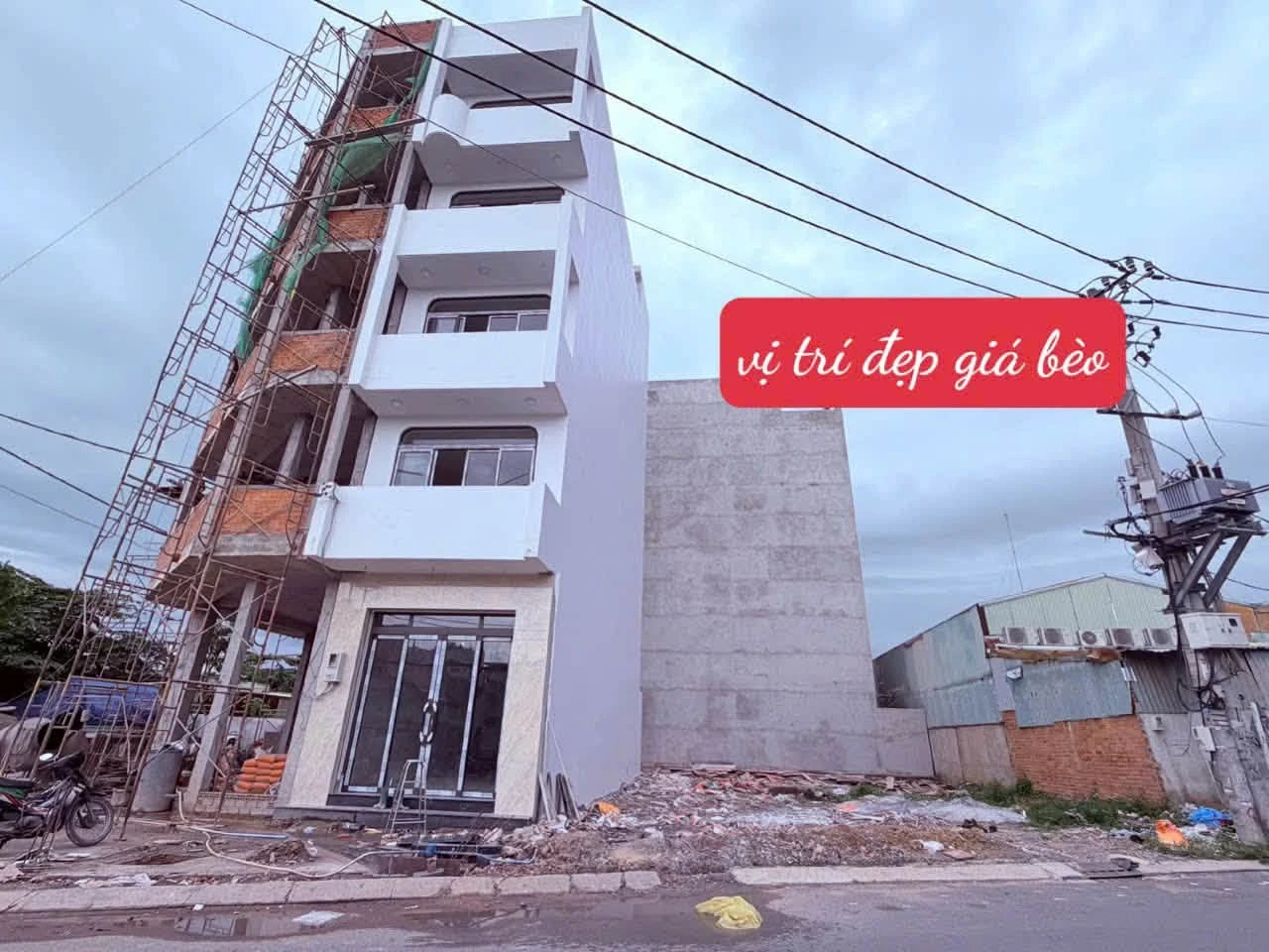 Bán lô đất mặt tiền Thạnh Lộc 68 m² Bình Chánh 5,98 tỷ - Ảnh 1