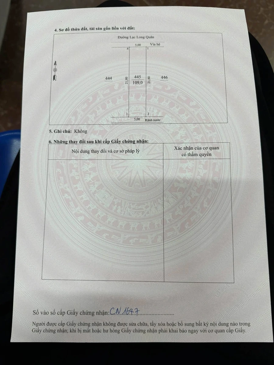 Bán đất KĐT Bến Gót, 109m², 3 tỷ 7, Lạc Long Quân - Ảnh thu nhỏ 2