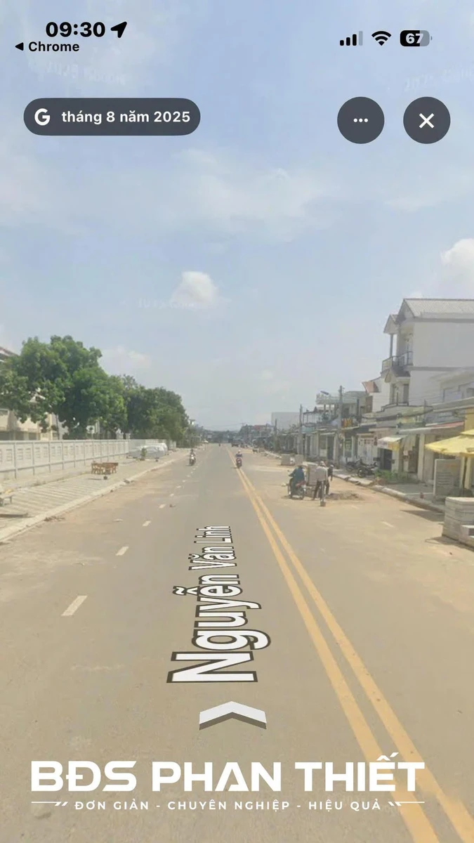 Bán lô góc 2 mặt tiền 131.2 m2 Phan Thiết 6.5 tỷ - Ảnh 1