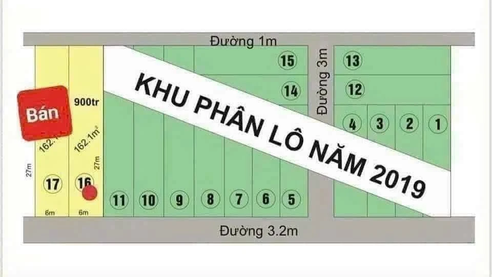 Bán đất nền 160m² giá 799 triệu gần BV Việt Hàn - Ảnh thu nhỏ 3