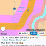 Bán đất 480m² mặt tiền 12m Chơn Thành, giá 450 triệu - Ảnh thu nhỏ 3